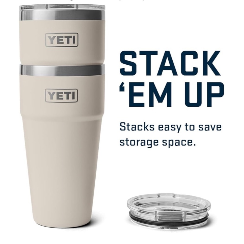 YETI Cream Rambler 30oz 887ml - Picture 9 of 11
